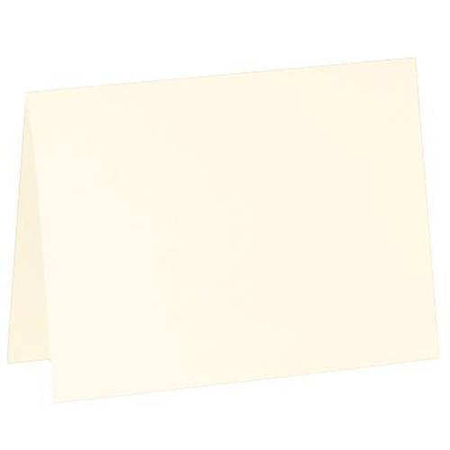 Pack of 50 5 1/8 x 7 A7 Folded Card 